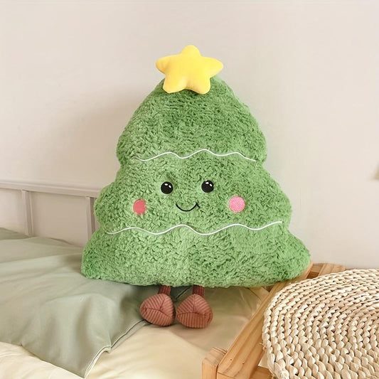Christmas Vivid Tree Pillows,Throw Pillows,Decorative Cute Pillows for Christmas Party Outdoor Home Cushion Decorations Christmas Thanksgiving Gift