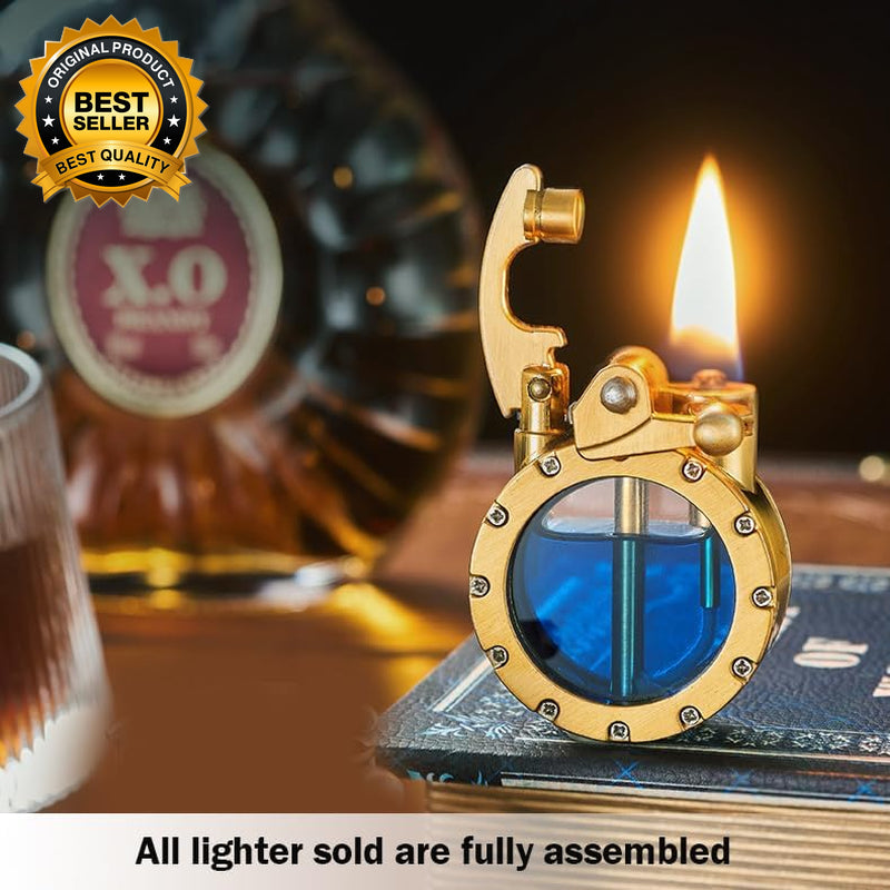 Vintage Trench Lighter Steampunk Lighter Kerosene Copper Lighters, Cool Lighters