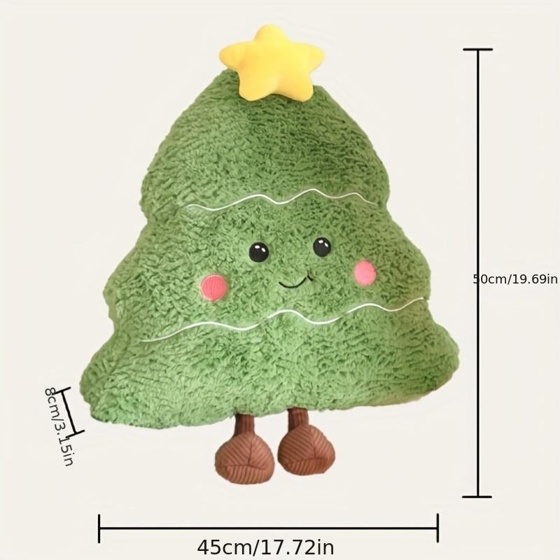 Christmas Vivid Tree Pillows,Throw Pillows,Decorative Cute Pillows for Christmas Party Outdoor Home Cushion Decorations Christmas Thanksgiving Gift
