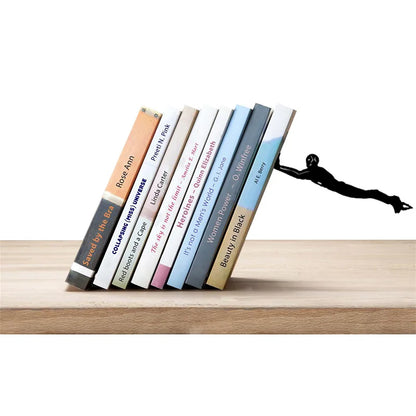 20Cm Superhero Bookend Figurines Metal Bookshelf Decor Desktop Ornament Office Desktop Accessories Bookshelf Home Decoration