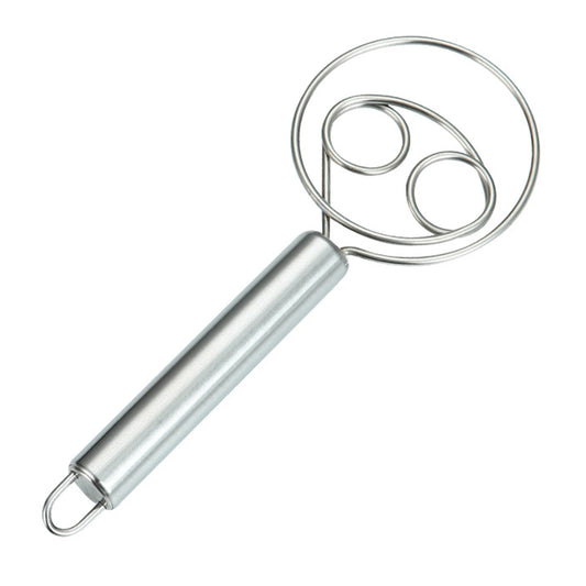 Dough Whisk Bread Mixer Stainless Steel Cake Pastry Flours Dough Blenders with Hanging Hole Kitchen Baking Blender Tools