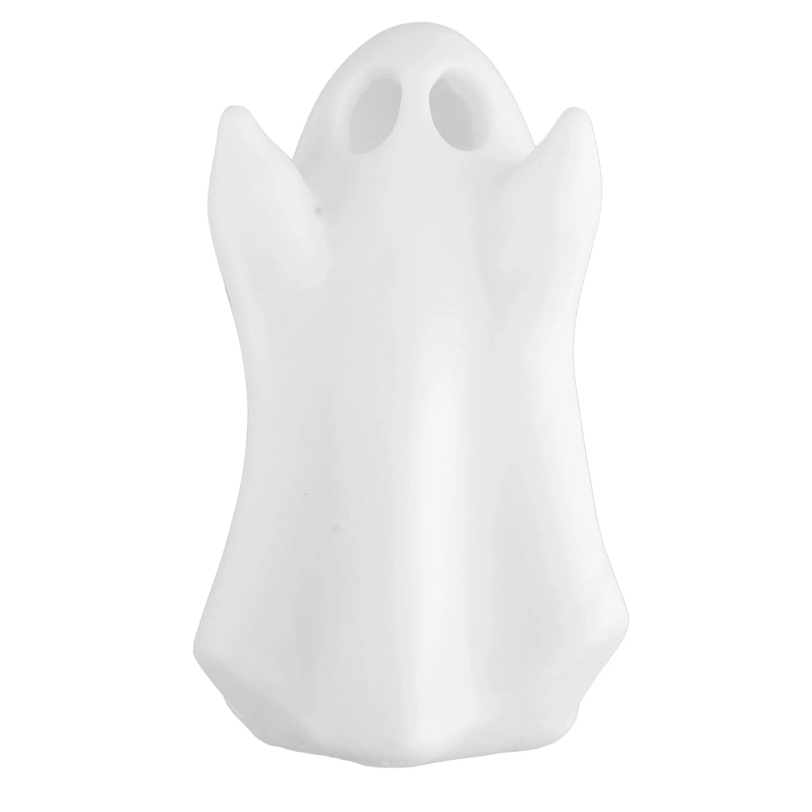 Cute Ghost Sculpture Resin Ghost Statue Small Scary Halloween Ghost Sculpture Figurine Rude Ghost Ornament for Home Decor