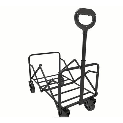Collapsible Wagon with Wheels, 280 Lbs Wagons Carts Foldable Wagon Cart 70L Cap