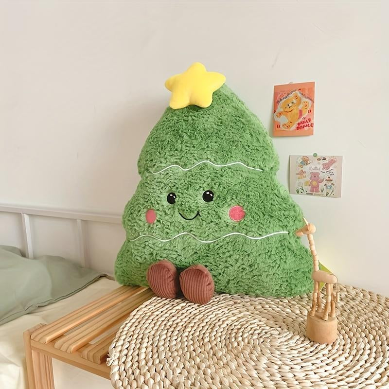 Christmas Vivid Tree Pillows,Throw Pillows,Decorative Cute Pillows for Christmas Party Outdoor Home Cushion Decorations Christmas Thanksgiving Gift