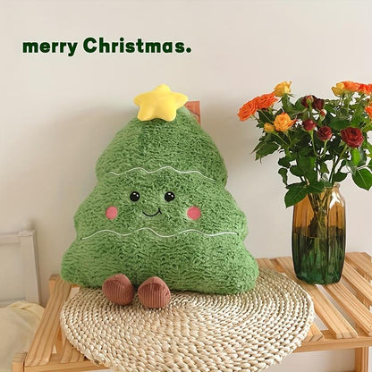 Christmas Vivid Tree Pillows,Throw Pillows,Decorative Cute Pillows for Christmas Party Outdoor Home Cushion Decorations Christmas Thanksgiving Gift